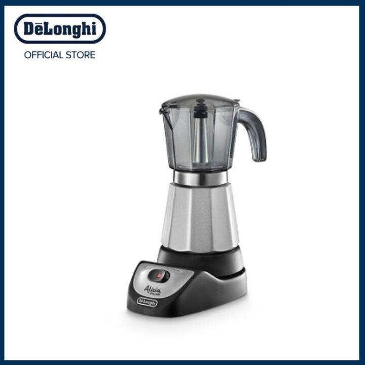 De'Longhi Alicia Plus Electric Moka Pot Coffee Maker EMKM6.B Lazada