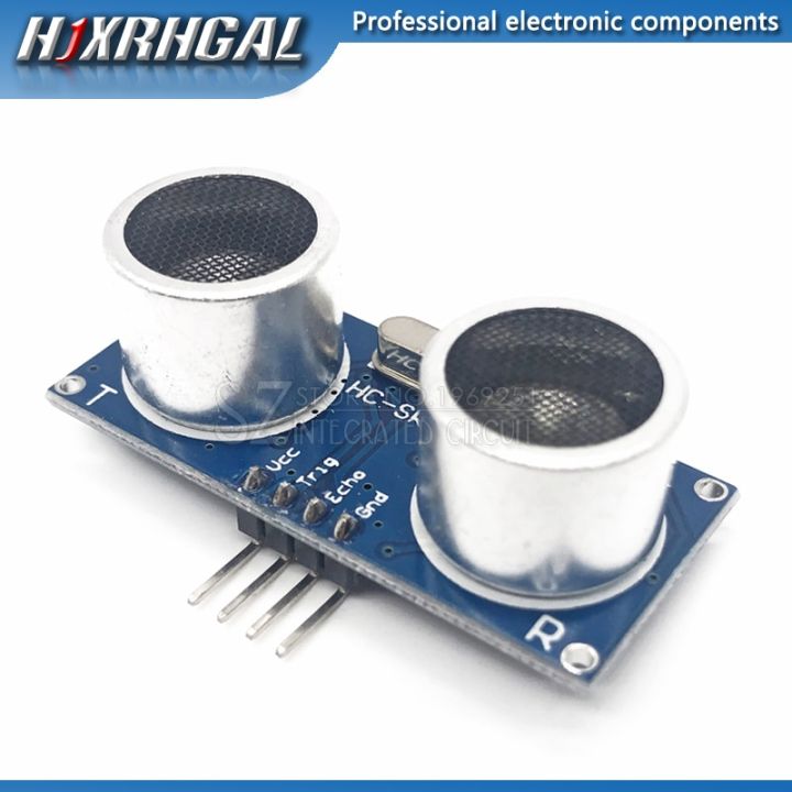 2Pcs Ultrasonic โมดูล Hc-sr04วัดระยะทางเซนเซอร์ Hc Sr04 Ultrasonic Transducer Sensor Hjxrhgal