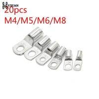 【YF】✵  20pcs SC6-5/6 M4/M5/M6/M8 Hole Tinned Cable lugs Battery Terminals