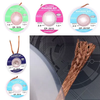 Remove Cleaning Welding BGA Repair Tools Soldering Wick Tin Solder Removal Desoldering Braid Tape Copper Solde Wire