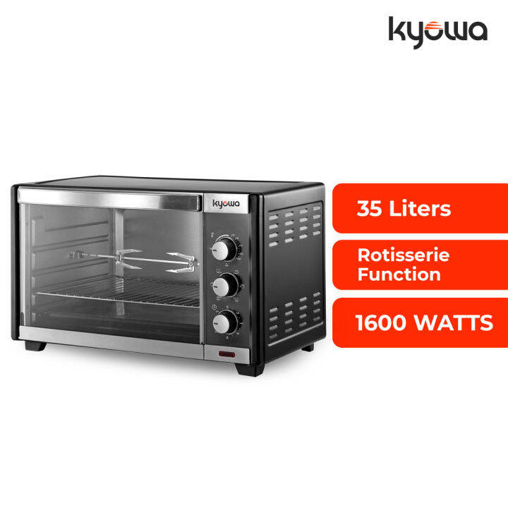 Kyowa Electric Oven 35 Liters Rotisserie Function Double Wall Door