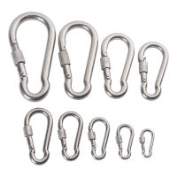 ITIAL Quick Link 304 Stainless Steel M4~M12 Outdoor Climbing Gear Lock Ring Carabiner Travel Kit Safety Snap Hook