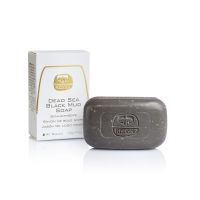 สบู่ทำความสะอาดร่างกาย  จากโคลนดำ Dead Sea แบรนด์หรู Kedma Black Mud Soap