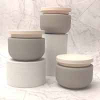 250g Cream Jar Pe Plush Material Cream Bottle 250g Cream Jar gray Cream Jar cream Jar body Milk Jug scrub Bottle hair Bottle cosmetic Jars Cosmetic Cream Jar bottled