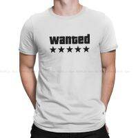 Wanted ManS Tshirt Gta Vice City Game Crewneck Short Sleeve T Shirt Humor Birthday Gifts