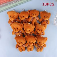 Bear Doll Bear Bouquet Accessories Mini Teddy Bear Doll Cute Plush Toys Animal Bear Stuffed Doll Keychain Pendant Small Gift