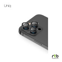 UNIQ กระจกกันรอย สำหรับเลนส์กล้อง iPhone 13 ( 13 Pro/13 Pro Max) รุ่น OPTIX-Lens Protector - Graphite