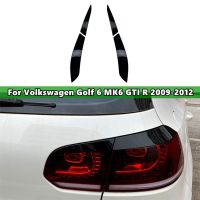 ฝาครอบแต่งไฟส่องสว่างติดที่ศีรษะรถยนต์1คู่สำหรับ Volkswagen Golf 6 MK6 GTI R 2009 2010 2011 2012แต่งรถ