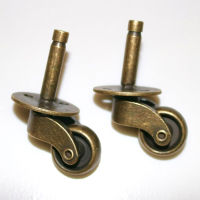 Wiel D:25 Mm Oude Bronzen Legering Universele Schroef Staaf Wielen Europese Stijl Meubels โซฟา Wiel Katrol