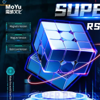 LEADINGSTAR รูบิค รูบิก MoYu 2022 Super RS3M Maglev Ball Core 3X3 Magnetic Magic Cube Qiyi 1X1 Magic ลูกบาศก์ความเร็ว Easy Turning Smooth Delicate ปริศนา Cube ของเล่นสำหรับเด็ก1【cod】