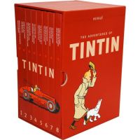 พร้อมส่ง The Adventures of Tintin ปกแข็ง 8 เล่ม หนังสือการ์ตูนเด็กภาษาอังกฤษ