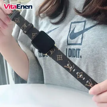 Louis Vuitton Band Strap Bracelet For All Apple Watch Series SE 7