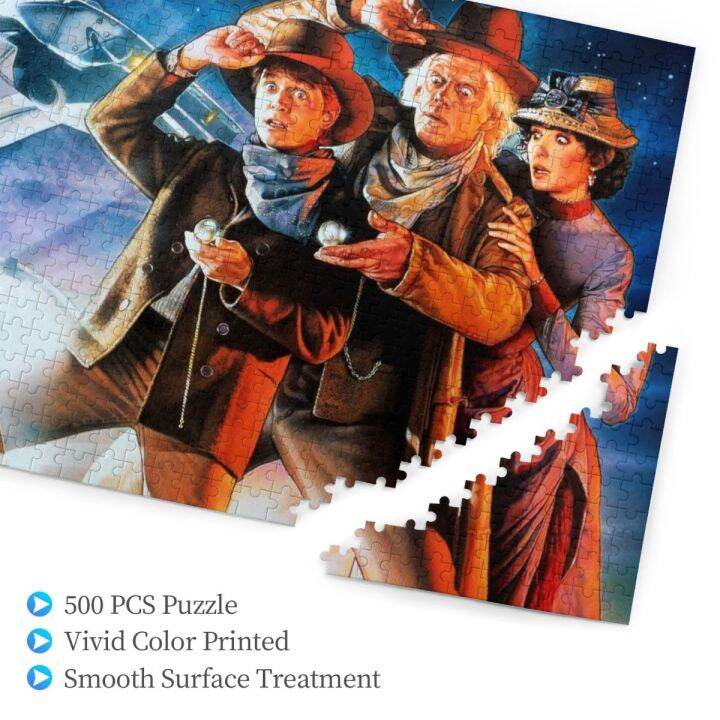 back-to-the-future-part-iii-wooden-jigsaw-puzzle-500-pieces-educational-toy-painting-art-decor-decompression-toys-500pcs