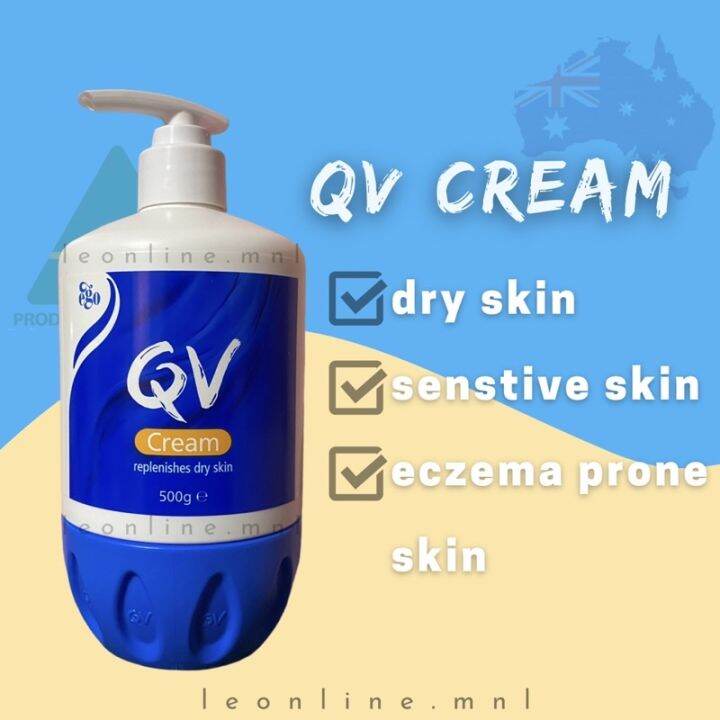 QV Cream for dry, sensitive, eczema prons skin 500g/1kg Lazada PH