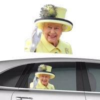 【cw】 Elizabeth Sticker Car Window Decals Automotive Stickers Vehicles Decal Decoration Multiple Styles