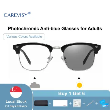 Fashion Anti Blue Light Glasses For Anti Eyestrain UV400 - White