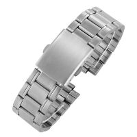 “：{ 20Mm 22Mm Stainless Steel Links Watch Bands Clasp Buckle Five-Beads Light Weight Bracelet 16Mm 18Mm 24Mm Watchband Replacement