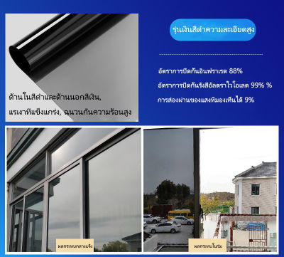 ฟิล์มกรองแสง ฟิล์มปรอท ฟิล์มติดอาคาร ฟิล์มติดกระจก Window film