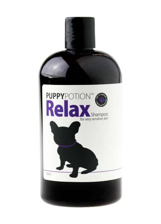 puppy-potion-relax-shampoo-แชมพูสำหรับสุนัข-สบู่อาบน้ำสุนัข-สูตรออร์แกนิค-500ml