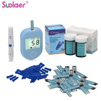 ∏✽❂ Medical Blood Glucose Meter Test Strips Lancets Glucometer Kits Diabetic Blood Sugar Meter Diabetes Tester Health Care Tools