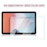 【LZ】△☬  Para oppo almofada ar 2022 10.36  tablet vidro temperado protetor de tela 10.36 Polegada bolha livre hd película protetora clara