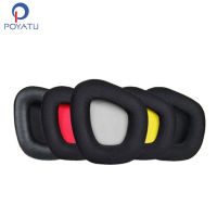 POYATU Ear Pads หูฟังสำหรับ CORSAIR Void PRO RGB หูฟังเล่นเกมไร้สาย Ear Pads เบาะรองนั่งเปลี่ยน Earmuff หนัง