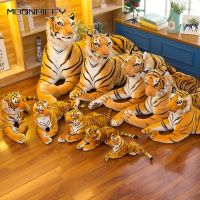 【Wrist watch】 25cm Real Tiger Soft Stuffed Animals Baby Kids Gifts for Children