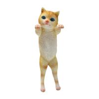 Cat Lawn Statue Resin Cat Garden Statue Kitten Hangings Cute Kitten Statue Hangings Cat Statue For Desk Living Room Room Decor Aesthetic Decor excellently