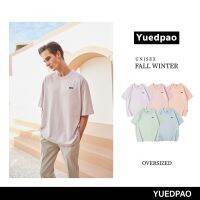 Yuedpao No.1 เสื้อยืด Oversize ยับยากรีดง่าย รับประกันไม่ย้วย 2 ปี Signature เสื้อยืดโอเวอร์ไซส์ Set Pastel