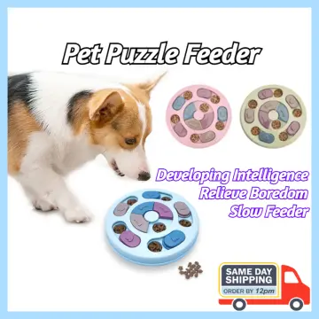 Dog Puzzle Slow Feeder Toy, Puppy Treat Dispenser Slow Feeder Bowl Dog Toy, Dog  Brain Games Feeder with Non-Slip, Improve Iq Puzzle Bowl for Puppy - China  Folding Dog Bowl and Dog Bowl price