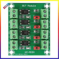 PC817บอร์ดแยกออปโต้คัปเปลอร์4ช่องหม้อแปลงแรงดันไฟฟ้าโมดูลอะแดปเตอร์