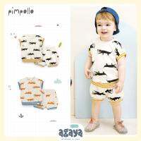 JLECE18 pimpollo SET เด็กผู้ชายเสื้อแขนสั้น+กางเกง