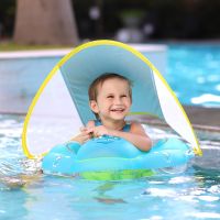 【lz】✹☋  Canopy banho com círculo infantil inflável crianças piscina flutuante nadar natação brinquedos anel bebê verão acessórios Dropship