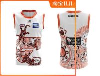 เสื้อผ้าบาสเกตบอลคุณภาพสูง AFL 2021 Australias gold coast native sun football clothes sleeveless jacket vest vest male rugby