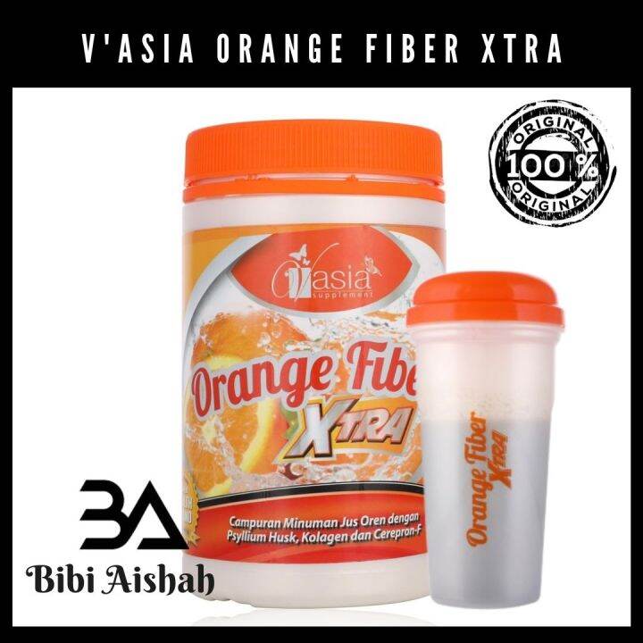 V'asia Orange Fiber Xtra Lazada