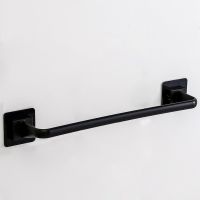 Adhesive Towel Rack Self-Adhesive Towel Rod Towel Bar Stick On Wall Bath Towel Holder Rail Rack Wall-mounted Bathroom Accessorie