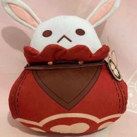 Anime Game Original God Surrounding Keli Bouncing Bomb Rabbit Hand Warmer Cover USB Plug-In Plush Pillow Spot Wholesale 【JULY】