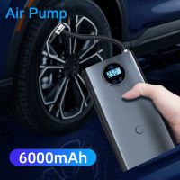 ❆✒ 6000mAh Portable Car Air Compressor Smart Wireless Car Electrical Air Pumpr Tire Inflator Pump for Moto Bicycle Car Tyre Balls