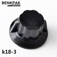 Potentiometer knob Bakelite knob K18-3 hole 6MM 2pcs