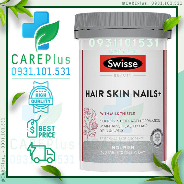 Vivi Nails / Nl Nails - Ludwigshafen Am Rhein 100 viên - Swisse Ultiboost Hair Skin Nails+ 100 Tablets | Lazada.vn