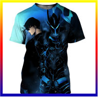 ใหม่ Solo Leveling เสื้อยืด Anime Manga พิมพ์ 3D Street Wear ผู้ชายแฟชั่นผู้หญิงบวกขนาดเสื้อยืดฮาราจูกุเด็กเสื้อยืดเสื้อผ้าด้านบน XS-5XL