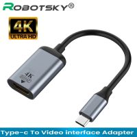 4K USB C to VGA/DP/HDMI-compatible/Mini DP Cable Type C to HDM Thunderbolt 3 Adapter for MacBook Pro Samsung S20 4K UHD USB-C