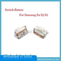 10pcs / lot 4mm Power Key Button เปิด / ปิดสวิตช์สําหรับ Samsung Galaxy S4 S3 i9300 S2 i9100 Flex Cable อะไหล่