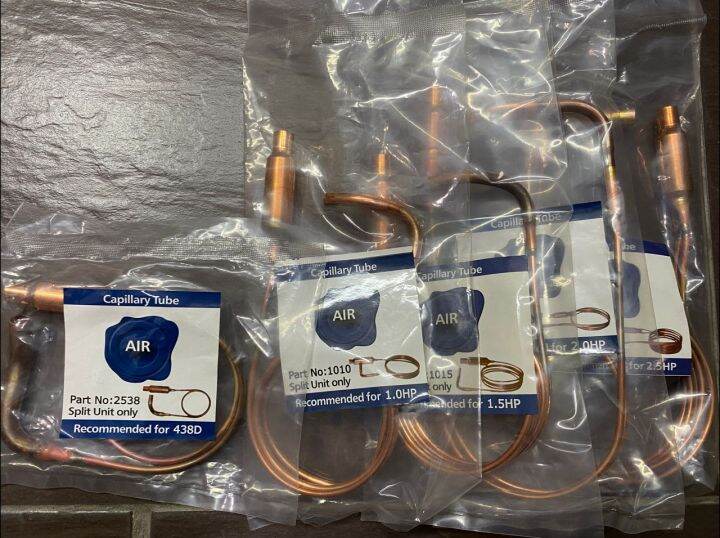CAPILLARY TUBE AIR CONDITIONER WITH COPPER STRAINER 1.0HP, 1.5HP,2.0HP