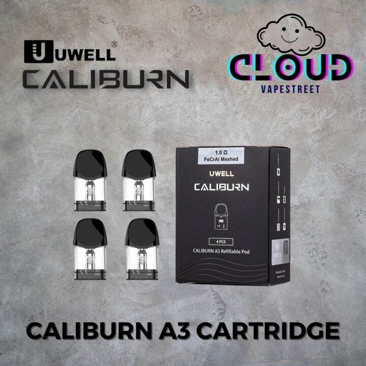 vape [LEGIT] Caliburn A3 Cartridge Replacement 1.0 ohms Pods Pod ...