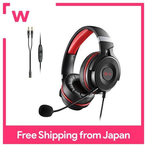 Elecom gaming headset both ears overhead 2m senior model black HS-G60BK