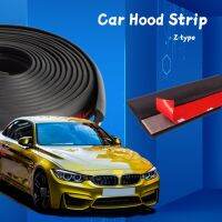 Rubber Car Seals Edge Sealing Strips Soft Engine Cover Gap Dust-Proof Weatherstrip Universal Auto Hood Protect Trim Accessories