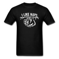 ส่งเร็ว เสื้อยืดลําลอง แขนสั้น พิมพ์ลาย I Like Naps Best Wild Unseix แฟชั่นฤดูร้อน ของขวัญS-5XL  AMAO