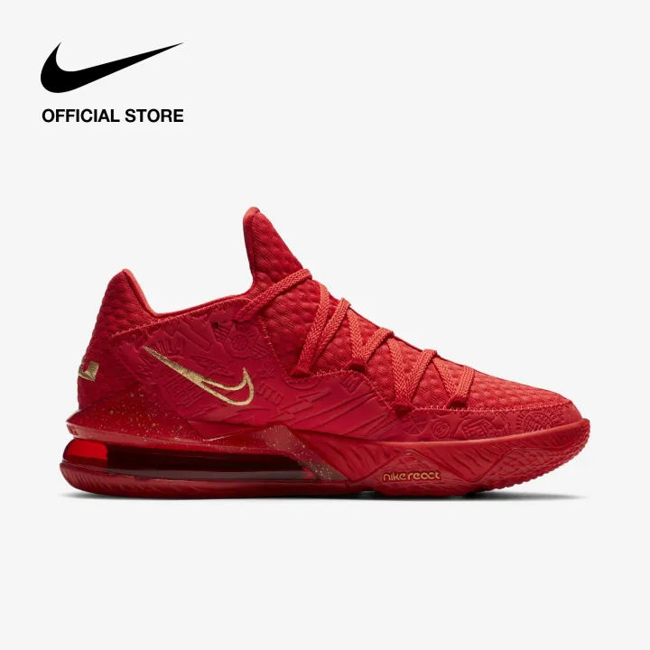 Nike Basketball Shoes For Men-Red Gold LeBron James Sale PH