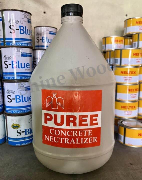 S.W PUREE CONCRETE NEUTRALIZER 4Liter 241 Lazada PH